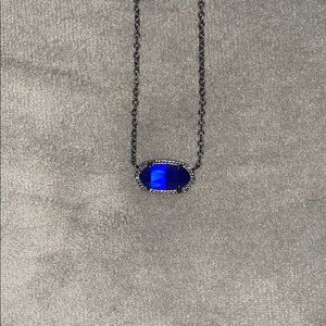 Dark Blue Kendra Scott Necklace